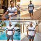 ⏳LAST DAY SALE 60% OFF !!📢Men's Two-Piece Shirt and Shorts Set