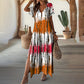 🌺Summer Hot Sale 50% OFF💐Women’s Causal V-Neck Gradient Dress
