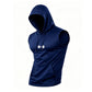 ⏳Big Sale 50%OFF🏋️ Men's Athletic Sleeveless Hoodie Vest | Breathable, Muscle-Cut & Perfect for Gym, Running & Outdoor Training