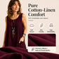 🩷Hot Sale-60% OFF🌿Cotton And Linen Sleeveless Loose Dress with Pockets