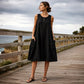 🩷Hot Sale-60% OFF🌿Cotton And Linen Sleeveless Loose Dress with Pockets