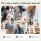⏳LIMITED-TIME 50% OFF! ⏰🐾 Portable Breathable Pet Carrier Sling & Backpack – Spine Support & Multi-Way Comfort 🐶🐕