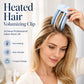 🎉 Last Day Promotion-59% OFF✨💇 Wireless Heated Volumizing Root Lift Clip, Portable Travel Hair Styling Tool for Flat Fine Hair