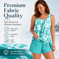 📣2026 Hot Sale 60% OFF!!🏝️Women's Floral Print Tankini Two-Piece Swimsuit