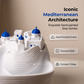 🎁Gift Idea Hot Sale 60% OFF🔥Blue and White Ocean Theme Key Holder Tray Ceramic Home Decor