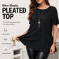 📢Hot Sale 60% OFF 🔥Plus Size Flattering Pleated Top