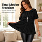 📢Hot Sale 60% OFF 🔥Plus Size Flattering Pleated Top