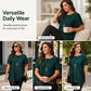 📢Hot Sale 60% OFF 🔥Plus Size Flattering Pleated Top