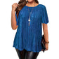 📢Hot Sale 60% OFF 🔥Plus Size Flattering Pleated Top