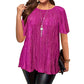 📢Hot Sale 60% OFF 🔥Plus Size Flattering Pleated Top
