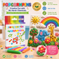 🎁Watch Their Drawings POP!🖌️ Magic Puffy Pens - 6 pens per box