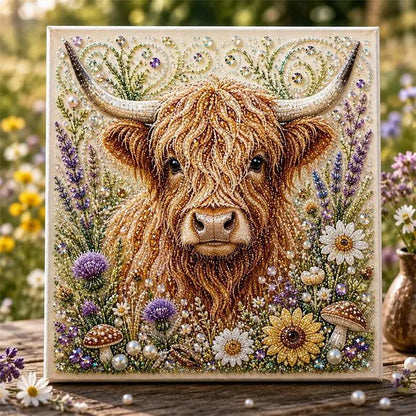 🥳2026 HOT SALE 60% OFF!🦬🎨 DIY Animal Pearl Art Kit Textured Bead Painting