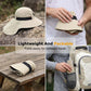 ⏳LAST DAY SALE 60% OFF!!🎁✨UPF 50+ Wide Brim Sun Hat with Neck Flap