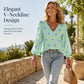 🌺Summer Hot Sale 50% OFF💐Women's Casual Printed Loose Top
