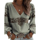 🌺Summer Hot Sale 50% OFF💐Women's Casual Printed Loose Top