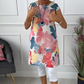 🌺Summer Hot Sale 50% OFF💐Women's Floral Print Loose Dress with Pockets