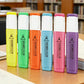 6-Pack Chisel Tip Highlighter Pens Set