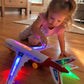 🥳 Limited-Time SALE 60% OFF ✈️🎁 Kids Electric Aircraft Model Toy | Lights, Music & Auto Bump Function🧒✨