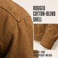 Men’s Plush-Lined Hooded Work Jacket