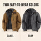 Men’s Plush-Lined Hooded Work Jacket