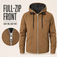 Men’s Plush-Lined Hooded Work Jacket