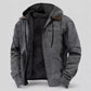 Men’s Plush-Lined Hooded Work Jacket