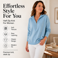 Women's Half Zip Hooded Sweatshirt