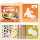 🎉This Week's Special Sales - 60% OFF✨Kids Geometric Sticker Activity Book📚Mess-Free Quiet Time and Travel Activity for Kids