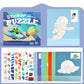 🎉This Week's Special Sales - 60% OFF✨Kids Geometric Sticker Activity Book📚Mess-Free Quiet Time and Travel Activity for Kids