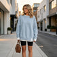 ⏳ Limited Time 50% Off! 💗Women's Loose Faux Two-Piece Sweatshirt 