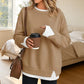 ⏳ Limited Time 50% Off! 💗Women's Loose Faux Two-Piece Sweatshirt 