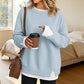 ⏳ Limited Time 50% Off! 💗Women's Loose Faux Two-Piece Sweatshirt 