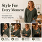 Women's Elegant Back Bowknot Knit Top