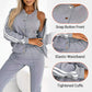 🎉This Week's Special Sales - 60% OFF✨Women's Casual 3-Piece Set - Jacket, Tank Top & Pants