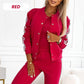 🎉This Week's Special Sales - 60% OFF✨Women's Casual 3-Piece Set - Jacket, Tank Top & Pants