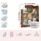 🎁LAST DAY SALE 60% OFF! 🐱💤 Cozy 9‑Panel Sleeping Cats Blanket – Ultra‑Soft Flannel, Reversible Design, Perfect for Sofa, Bed & Travel 🌙✨