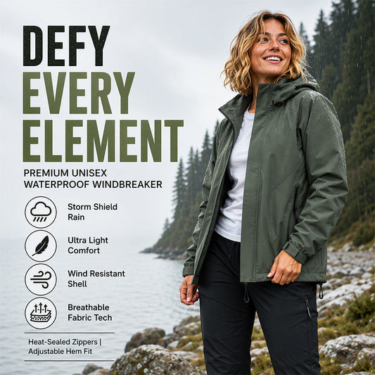 Unisex Waterproof Windproof Outdoor Jacket