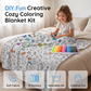 🎉This Week's Special Sales - 60% OFF✨Creative Cozy Coloring Blanket Kit