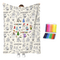 🎉This Week's Special Sales - 60% OFF✨Creative Cozy Coloring Blanket Kit