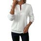 Women’s Half-Zip Cable Knit Sweatshirt