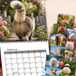 🎉This Week's Special Sales - 60% OFF✨Funny Animal Butt Wall Calendar
