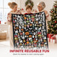 🎅Early Christmas Gift 60% OFF🎄Family DIY Coloring Blanket for All Ages
