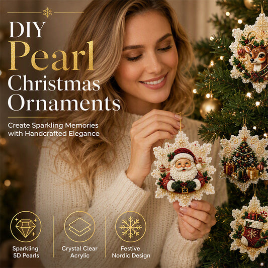 🎁Christmas Hot Sale 50% OFF🎅 Christmas DIY Painting Hanging Ornaments Set