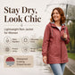 ⏳LAST DAY SALE 60% OFF !!💦Women's Outdoor Waterproof Hooded Jacket