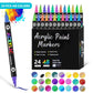 🎁Christmas Gift Idea 49%🎄Double-ended two-tone colored acrylic Paint marker