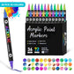 🎁Christmas Gift Idea 49%🎄Double-ended two-tone colored acrylic Paint marker
