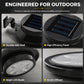 🎁Last Day Buy 2 Get 1 Free💥Solar-Powered Outdoor LEDs With No Mains Wiring Needed🏡✨Light Up Gutters, Fences & Garden Walls