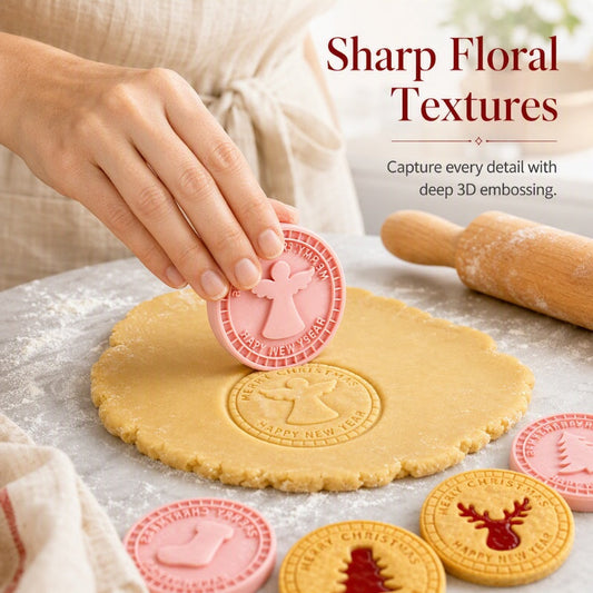 🎄Hot Sale 60% OFF🍪Festive Christmas Cookie Mold Set