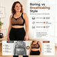 Women's Comfort Wireless Leopard Print Bra