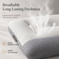 Ergonomic Soybean Fiber Cervical Neck Pillow